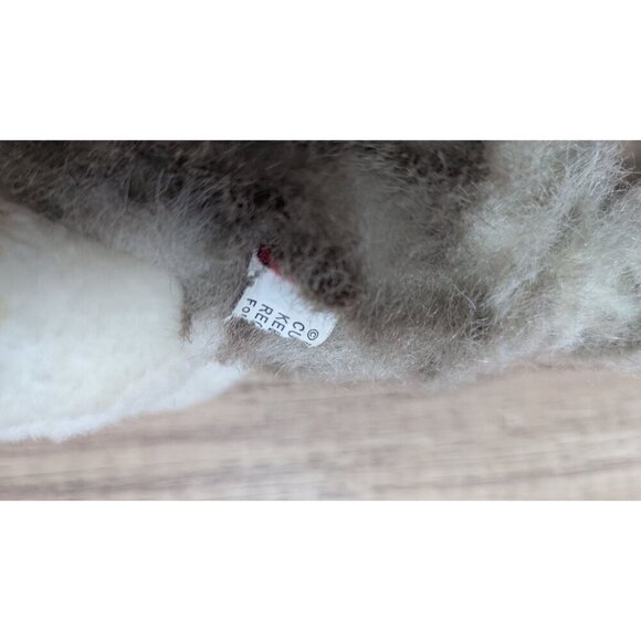 Douglas Cuddle Toys Gray & White Striped Cat Plush Stuffed Animal Realistic 9" - Picture 9 of 11